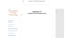 Desktop Screenshot of cordonnoir.com